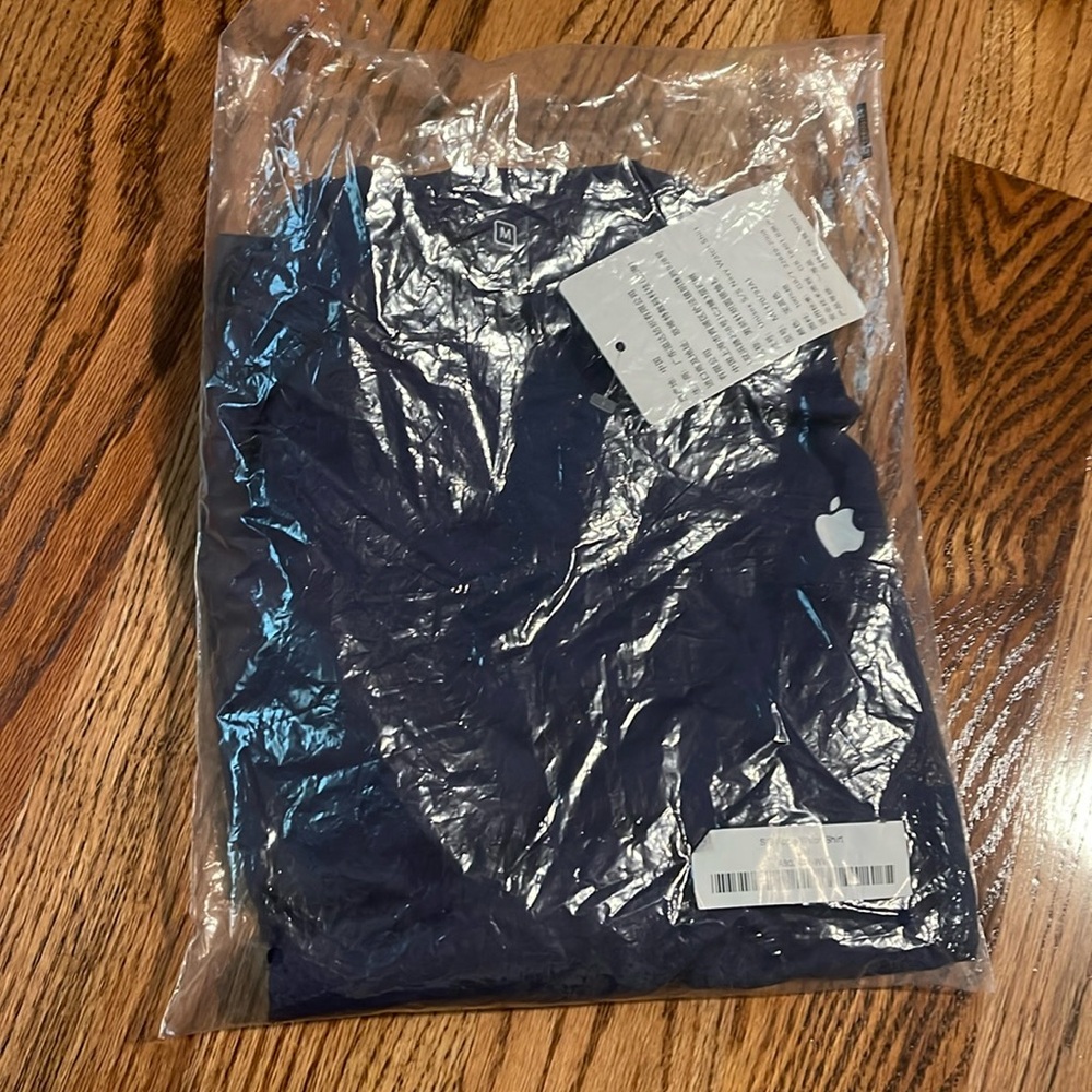 Navy Blue Apple T-shirt